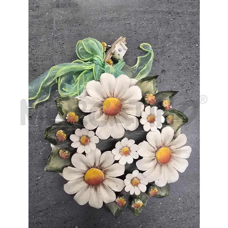 SOPRAMMOBILE FIORI BIANCHI | Mercatino dell'Usato Acerra 1