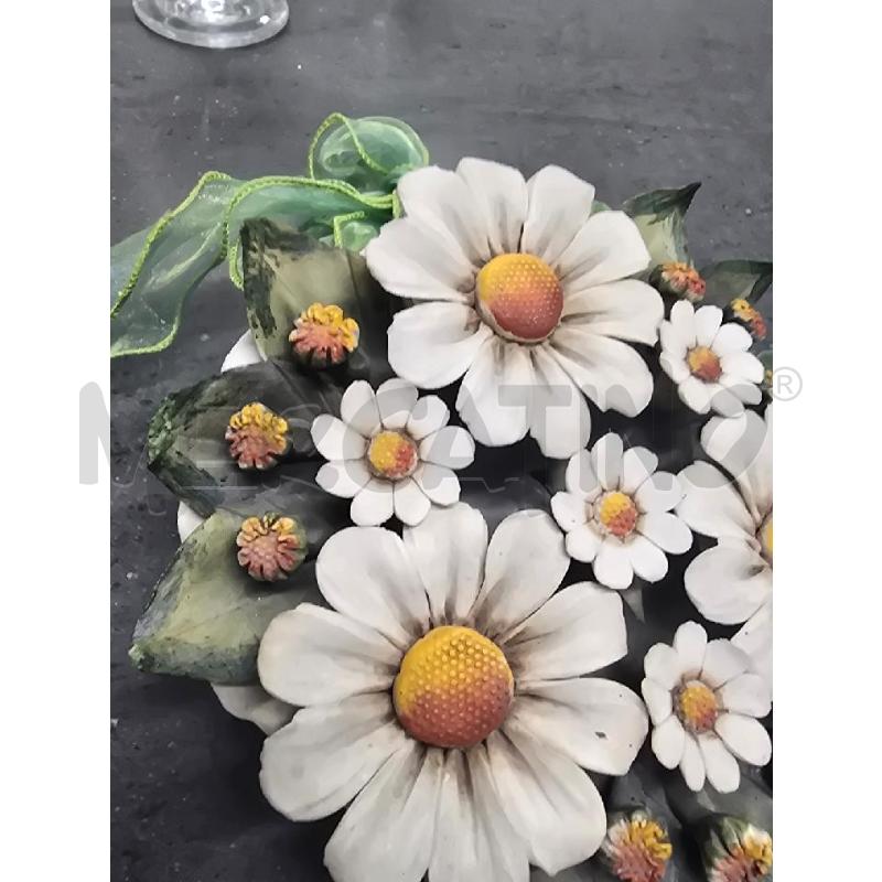 SOPRAMMOBILE FIORI BIANCHI | Mercatino dell'Usato Acerra 3