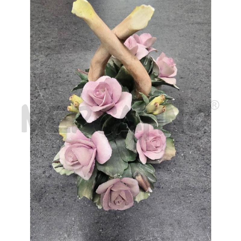 SOPRAMMOBILE FIORI ROSA FOGLIE | Mercatino dell'Usato Acerra 2