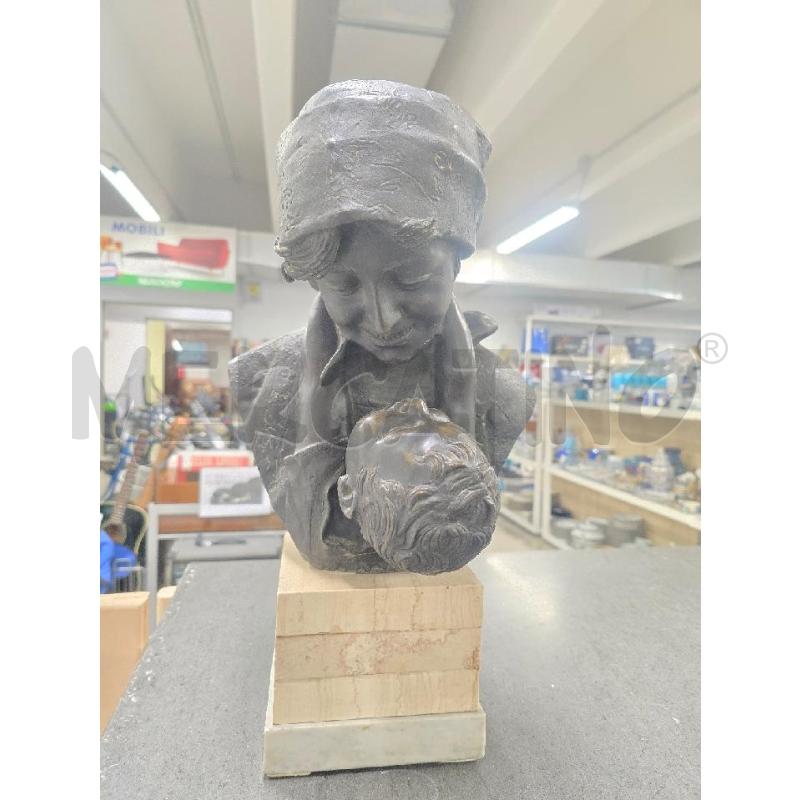 STATUA FIGURA MATERNITA BASE BIANCA | Mercatino dell'Usato Acerra 1