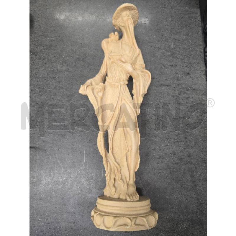 STATUA STILE ORIENTALE GIALLO | Mercatino dell'Usato Acerra 1