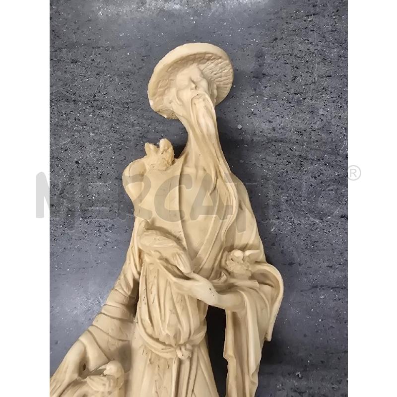 STATUA STILE ORIENTALE GIALLO | Mercatino dell'Usato Acerra 4