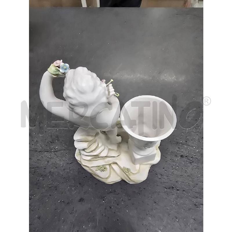 STATUETTA ANGIOLETTO BIANCO FIORELLINI | Mercatino dell'Usato Acerra 2