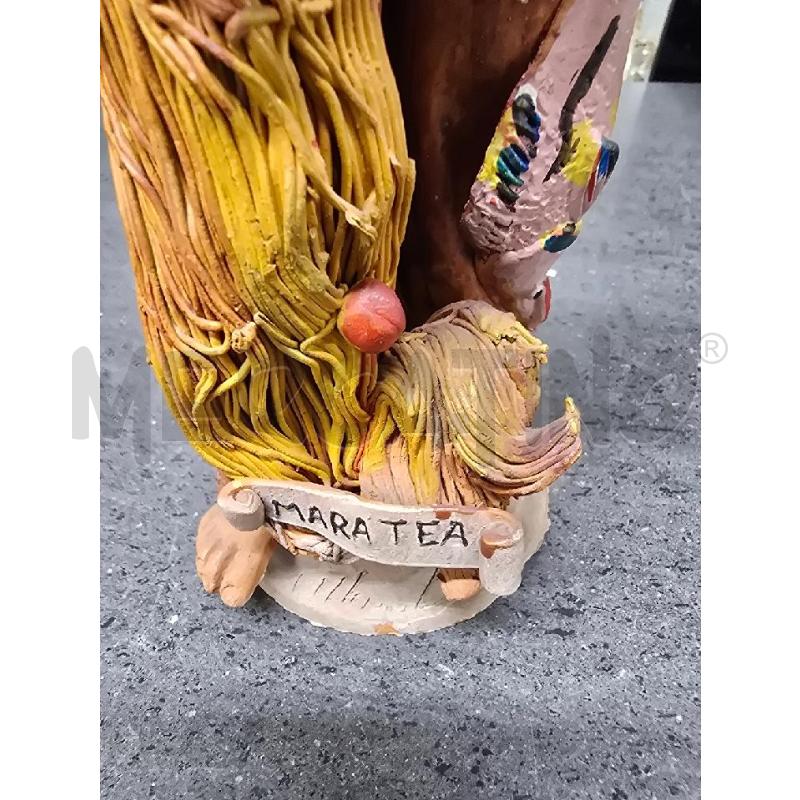 STATUETTA ANZIANO CAPPELLO GRIGIO | Mercatino dell'Usato Acerra 2