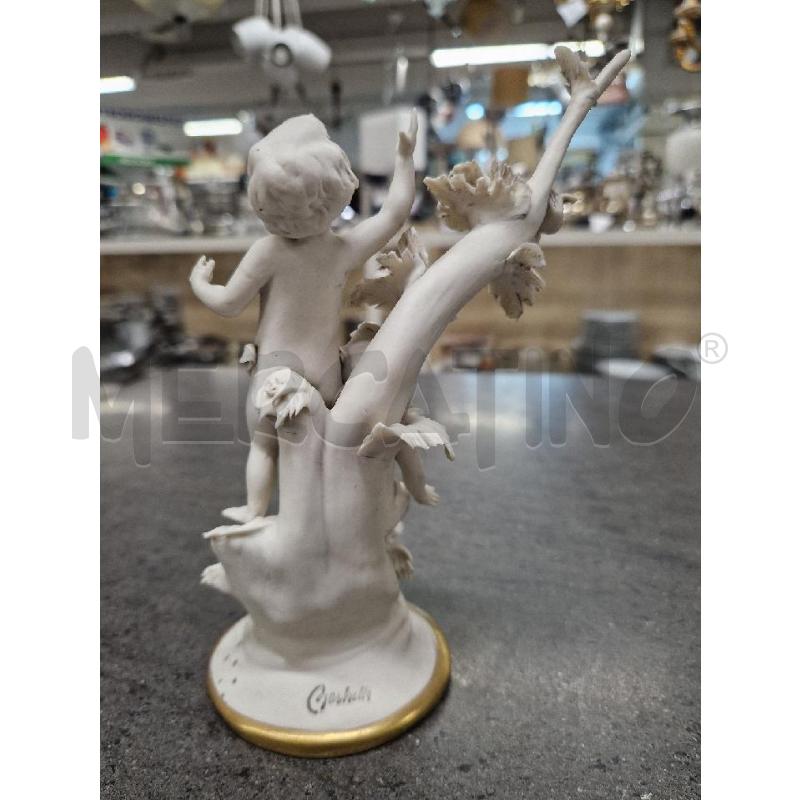 STATUETTA BARBETTA PUTTI BISCUIT BIANCO  | Mercatino dell'Usato Acerra 3