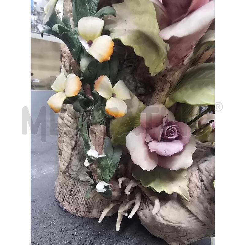 STATUETTA TRONCO FIORI VARI COLORI DA RIVEDERE | Mercatino dell'Usato Acerra 4
