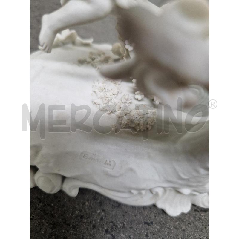 STATUINA BENNACCHIO BIANCO BISCUIT  | Mercatino dell'Usato Acerra 3