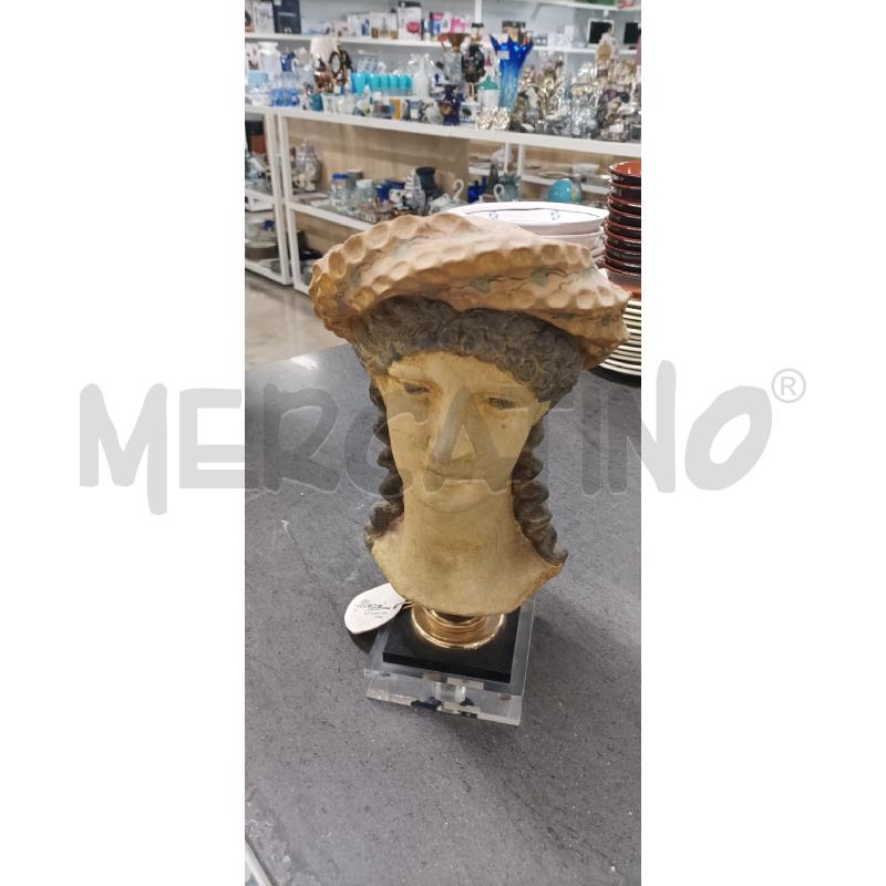 STATUINA TESTA FEMMINILE MANGANI FIRENZE | Mercatino dell'Usato Acerra 1
