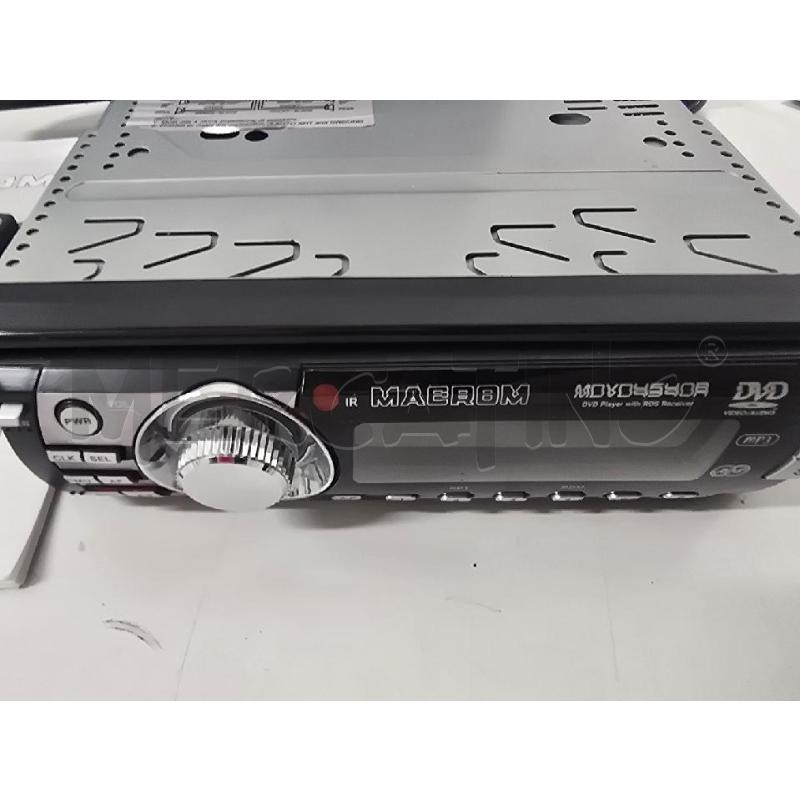 STEREO CD E DVD MACROM CON LIBRETTO TELECOMANDO | Mercatino dell'Usato Acerra 2