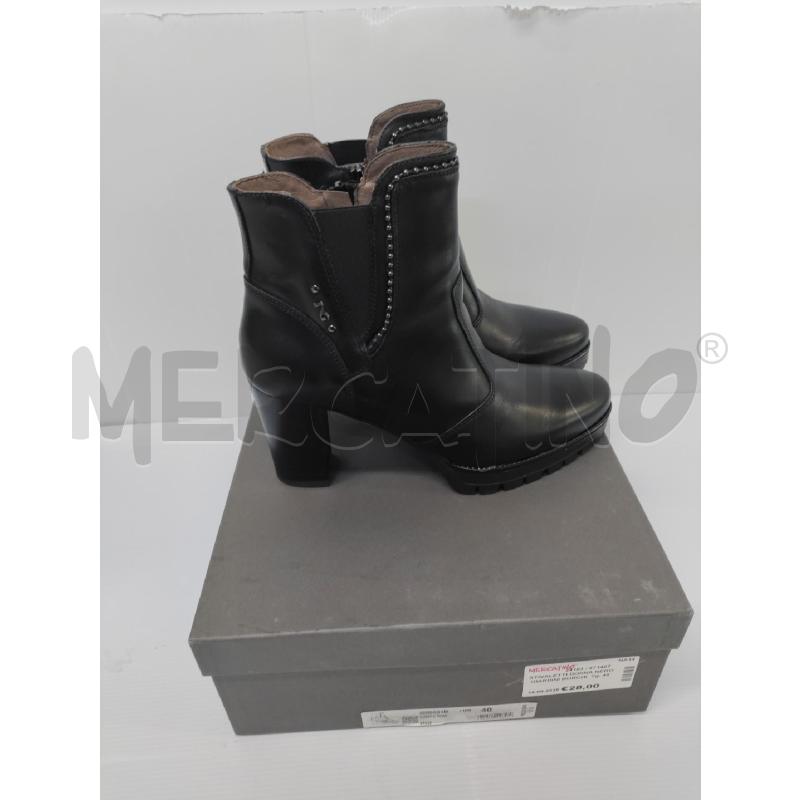 STIVALETTI DONNA NERO GIARDINI BORCHIETTE BORDINO | Mercatino dell'Usato Acerra 2