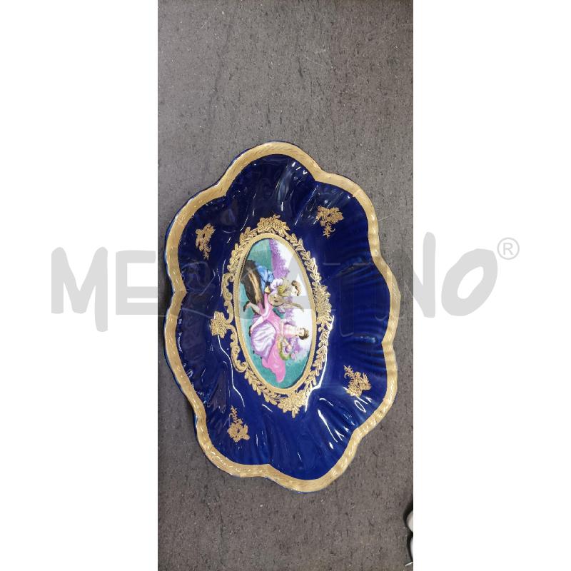 SVUOTA TASCHE BLU DEC. ORO | Mercatino dell'Usato Acerra 1