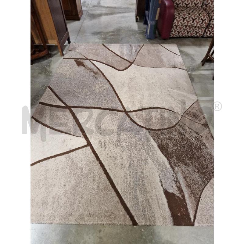 TAPPETO GRANDE BEIGE MARRONE 280X200 | Mercatino dell'Usato Acerra 1