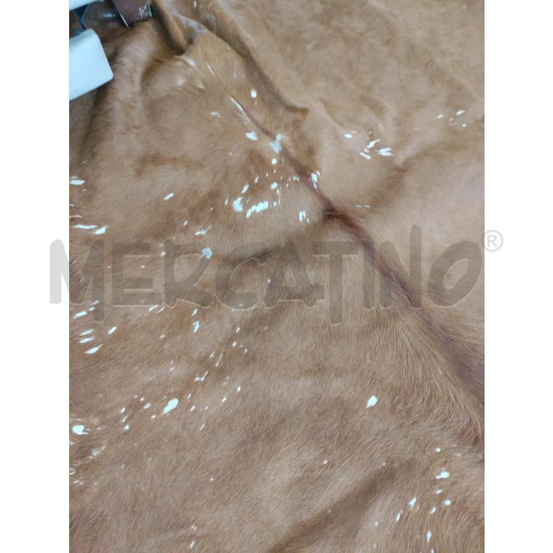 TAPPETO MARRONE VERA PELLE PELO | Mercatino dell'Usato Acerra 2