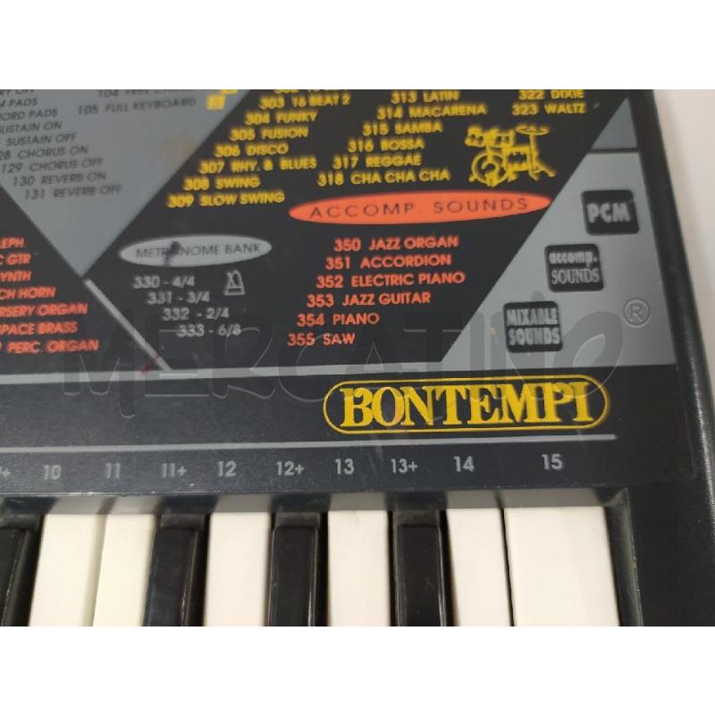 TASTIERA MUSICALE BONTEMPI GT 720 | Mercatino dell'Usato Acerra 2