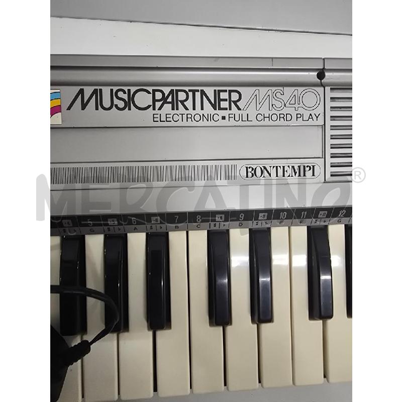 TASTIERA MUSICALE MUSICPARTNER GRIGIA | Mercatino dell'Usato Acerra 2