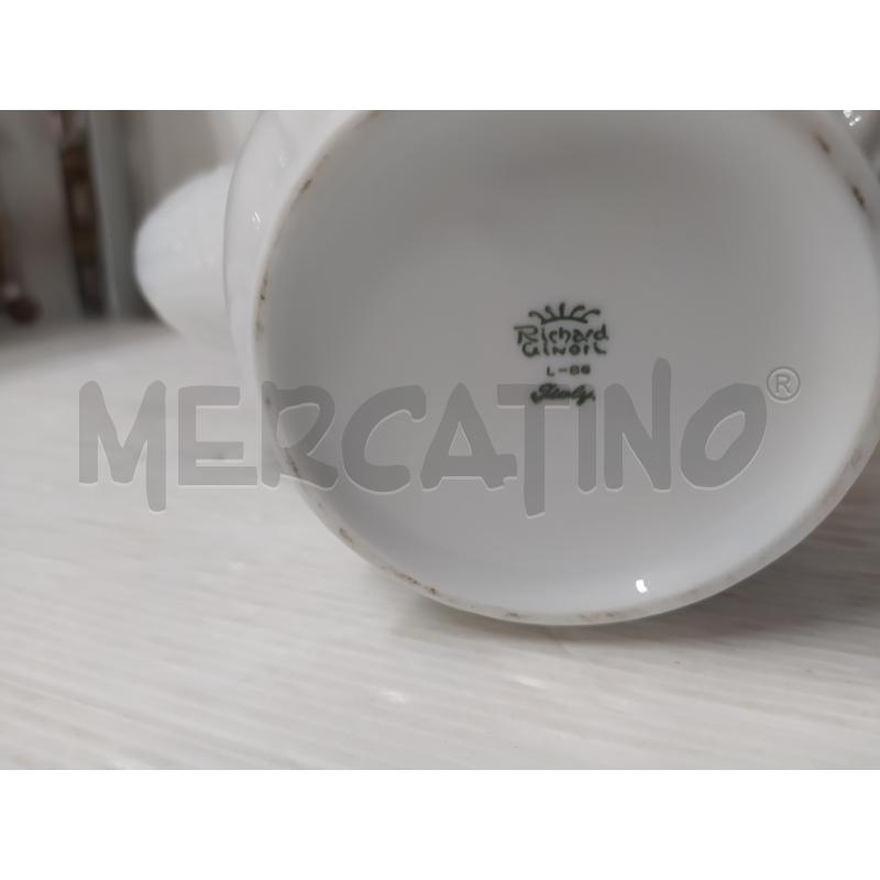 56184 Teiera in ceramica bianca vecchio Ginori – dalbrocante