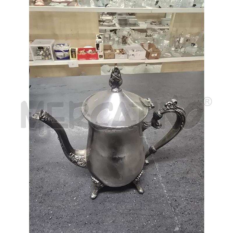 TEIERA SILVER CON PIEDINI INTRECCIATI | Mercatino dell'Usato Acerra 1