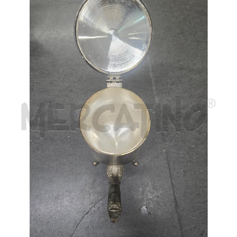 TEIERA SILVER CON PIEDINI INTRECCIATI | Mercatino dell'Usato Acerra 2