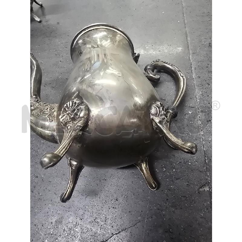 TEIERA SILVER CON PIEDINI INTRECCIATI | Mercatino dell'Usato Acerra 3