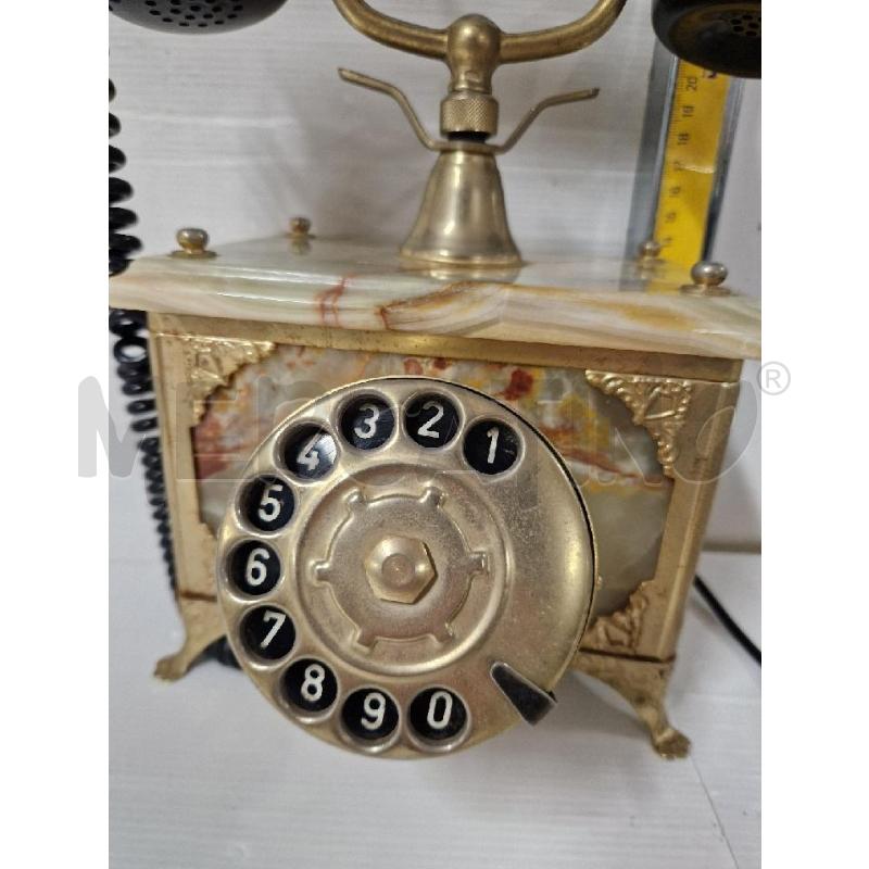 TELEFONO DORATO PIETRA VINTAGE | Mercatino dell'Usato Acerra 2