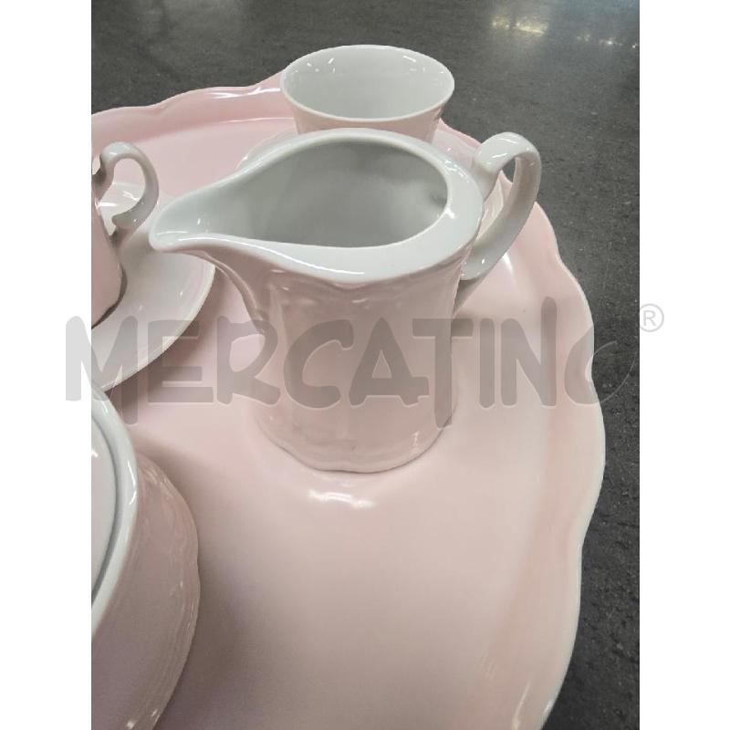 TETE A TETE ROSA CON VASSOIO | Mercatino dell'Usato Acerra 2