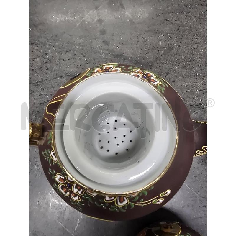 TISANIERA+ZUCCH+LATT+2 TAZZE STILE ORIENTALE | Mercatino dell'Usato Acerra 3