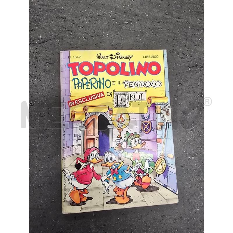 TOPOLINO N.1842 | Mercatino dell'Usato Acerra 1