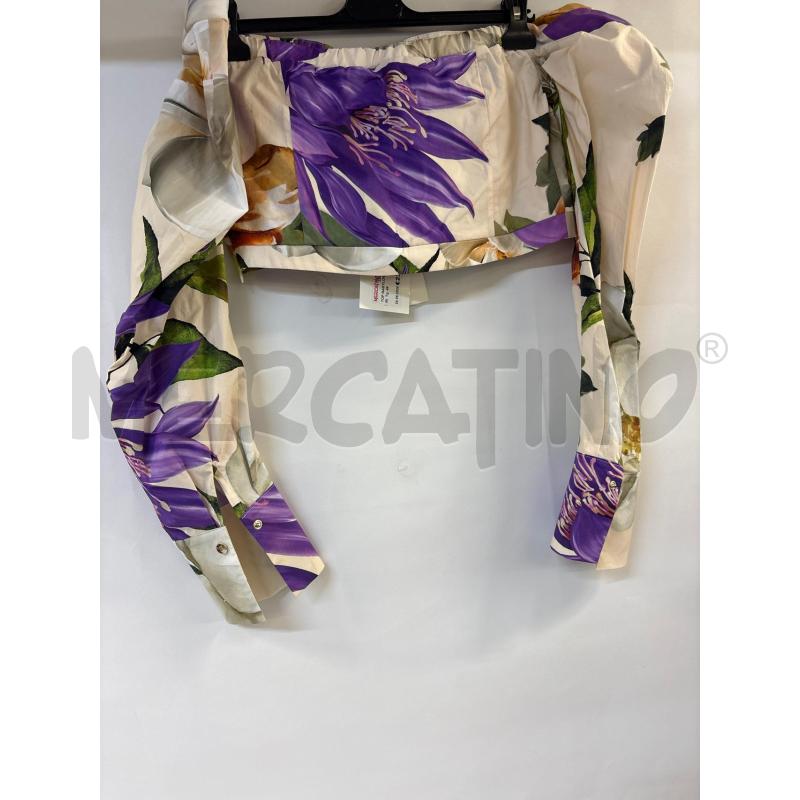 TOP BABYLON BEIGE FIORI | Mercatino dell'Usato Acerra 2