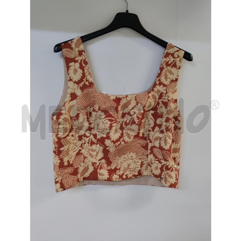 TOP KOCCA BEIGE MARRONE | Mercatino dell'Usato Acerra 1