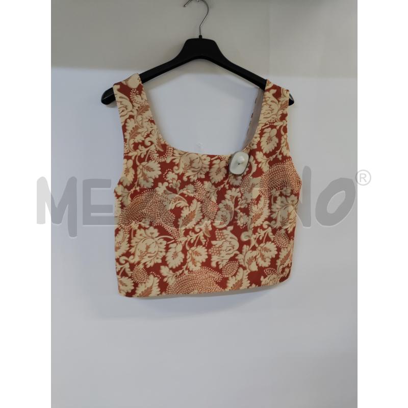 TOP KOCCA BEIGE MARRONE | Mercatino dell'Usato Acerra 2