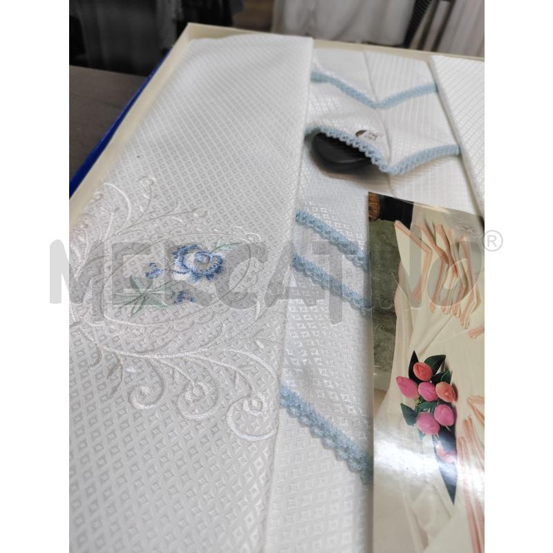 TOVAGLIA GALLERIA DELL ARTE BIANCO CELESTE 12 POSTI | Mercatino dell'Usato Acerra 2