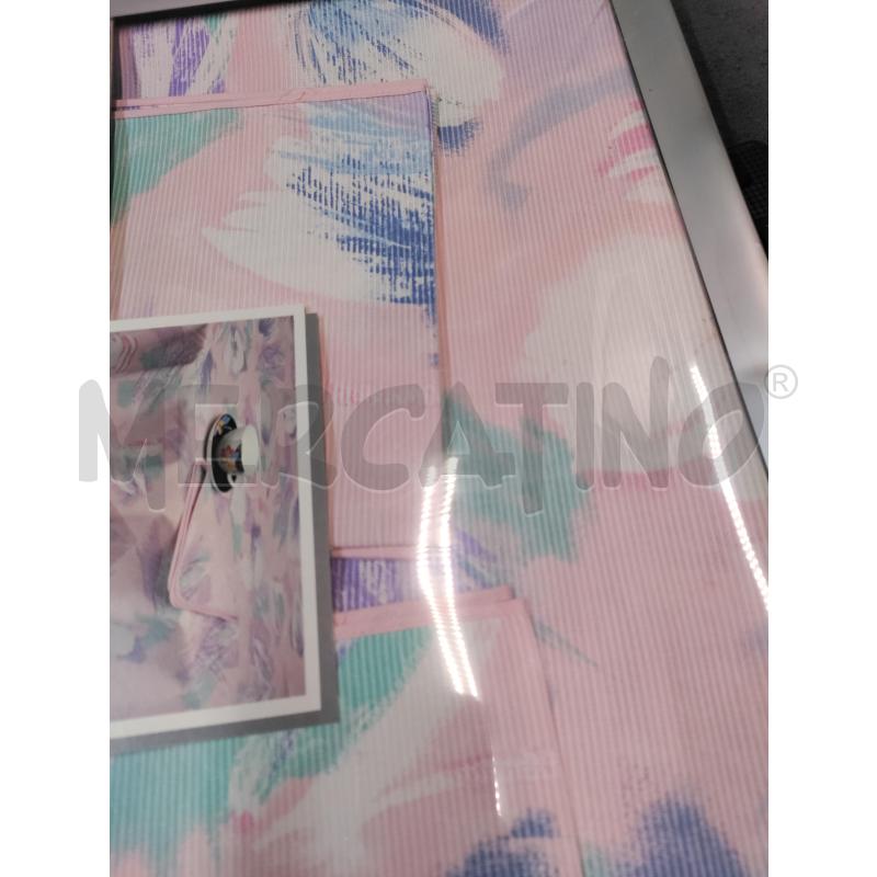 TOVAGLIA ZUCCHI ROSA VIOLA 180X180 | Mercatino dell'Usato Acerra 3