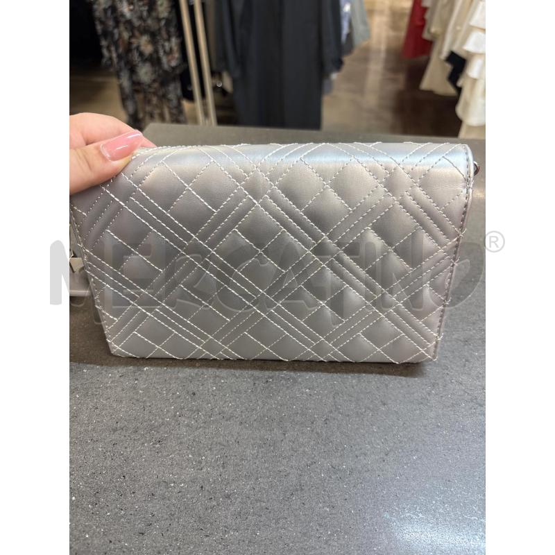 TRACOLLA DONNA LOVE MOSCHINO GRIGIO | Mercatino dell'Usato Acerra 2