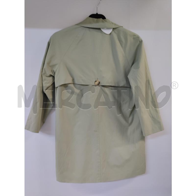 TRENCH BAMBINA ZARA VERDE | Mercatino dell'Usato Acerra 2