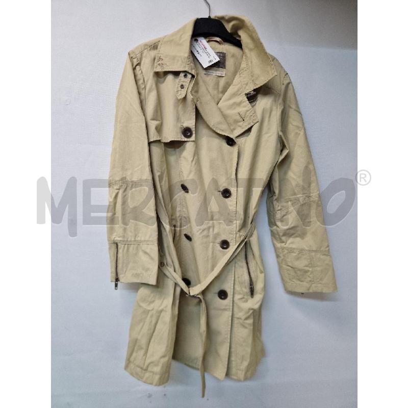 TRENCH DONNA BEIGE ZU ELEMENTS  | Mercatino dell'Usato Acerra 1