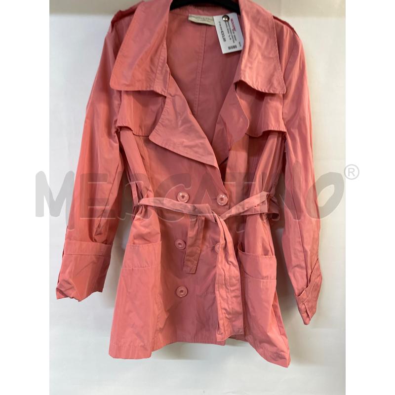 TRENCH DONNA CRISTINA GAVIOLI ROSA | Mercatino dell'Usato Acerra 1