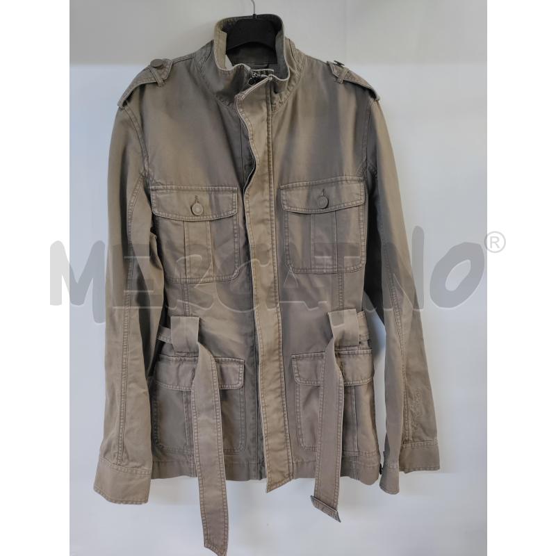TRENCH UOMO KHAKIS CALVIN KLEIN JEANS MARRONE | Mercatino dell'Usato Acerra 1