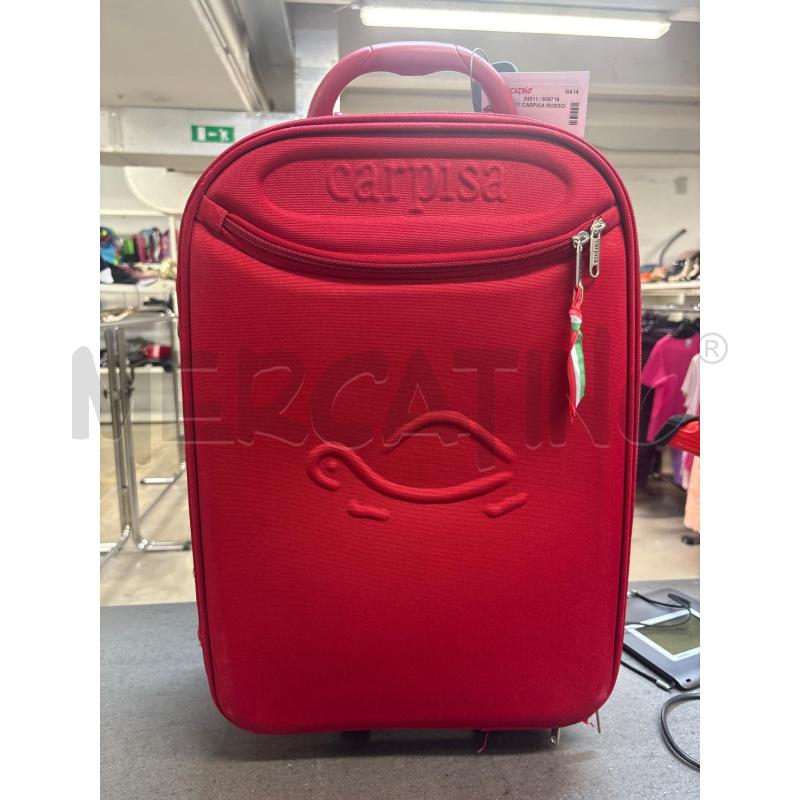 TROLLEY CARPISA ROSSO | Mercatino dell'Usato Acerra 1