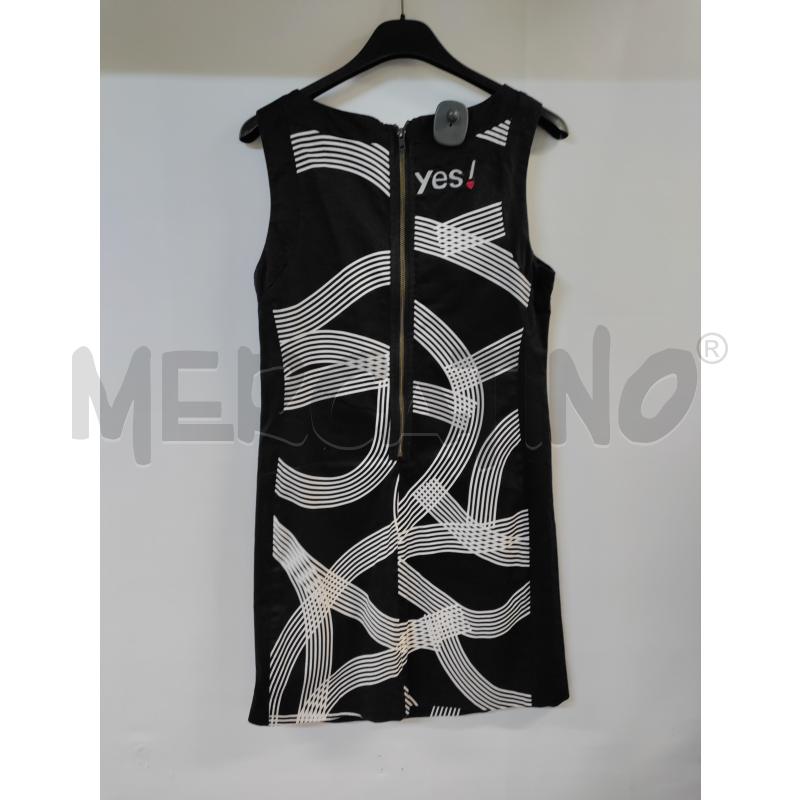 TUBINO DONNA DESIGUAL NERO BIANCO | Mercatino dell'Usato Acerra 2