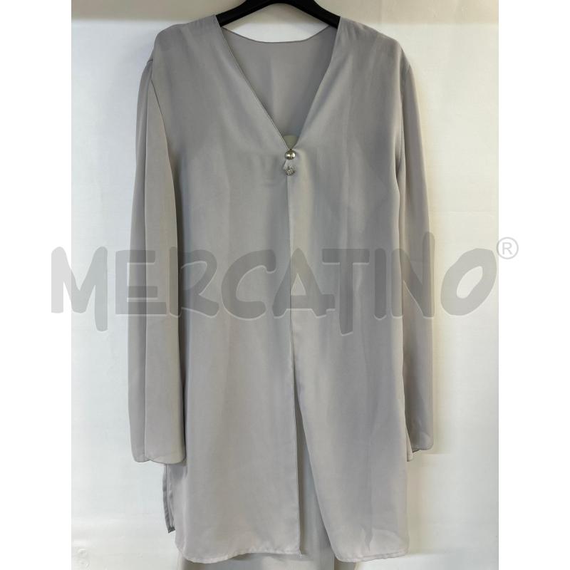 TUBINO DONNA GIANMARCOVENTURI GRIGIO CON SPOLVERINO | Mercatino dell'Usato Acerra 1