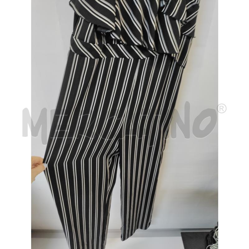 TUTA DONNA KOCCA NERO BEIGE RIGATO | Mercatino dell'Usato Acerra 2