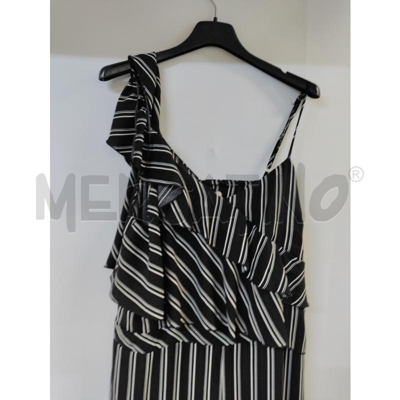 TUTA DONNA KOCCA NERO BEIGE RIGATO | Mercatino dell'Usato Acerra 3