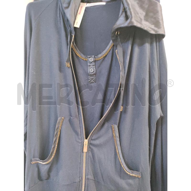 TUTA DONNA NENETTE BLU PANTALONE+CANOTTA+FELPA | Mercatino dell'Usato Acerra 2