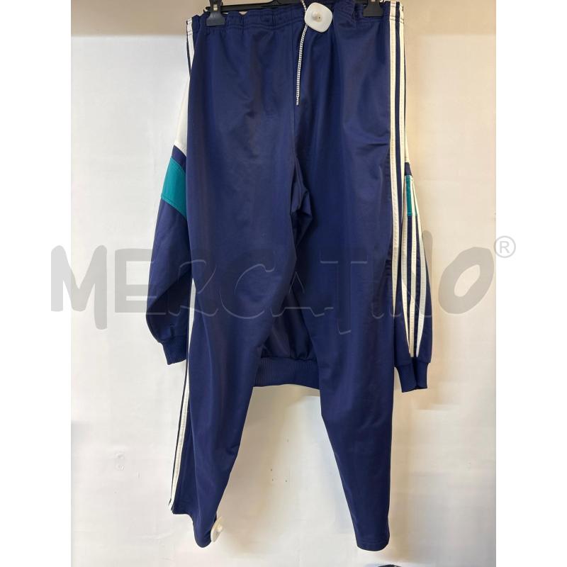 TUTA UOMO ADIDAS VERDE BLU BIANCO | Mercatino dell'Usato Acerra 2