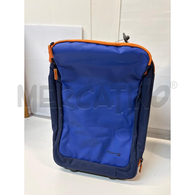 VALIGIA 52X35 AIRPORT BLU | Mercatino dell'Usato Acerra 1