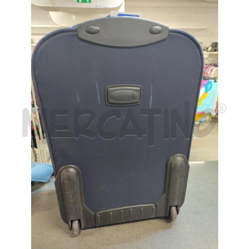 VALIGIA RONCATO BLU STOFFA MEDIA | Mercatino dell'Usato Acerra 2