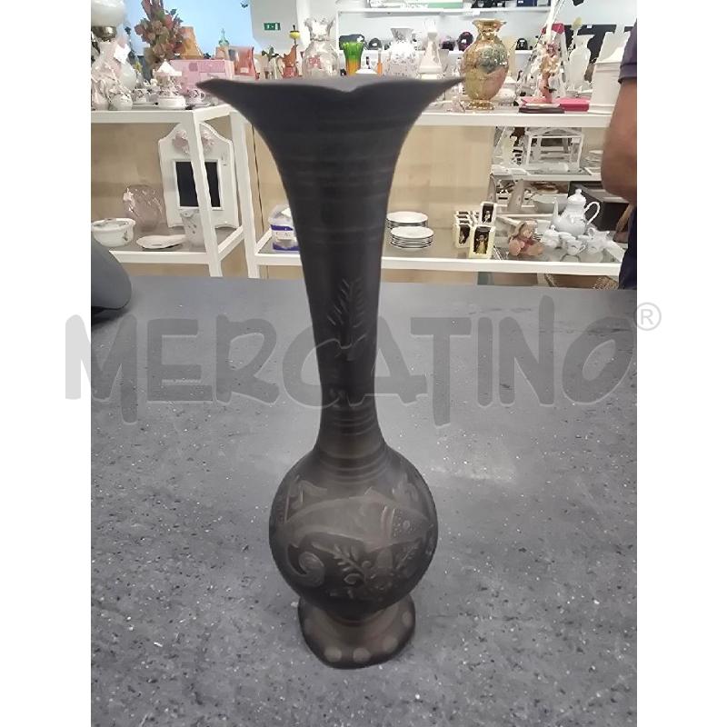 VASETTO DORATO DECORATO | Mercatino dell'Usato Acerra 1