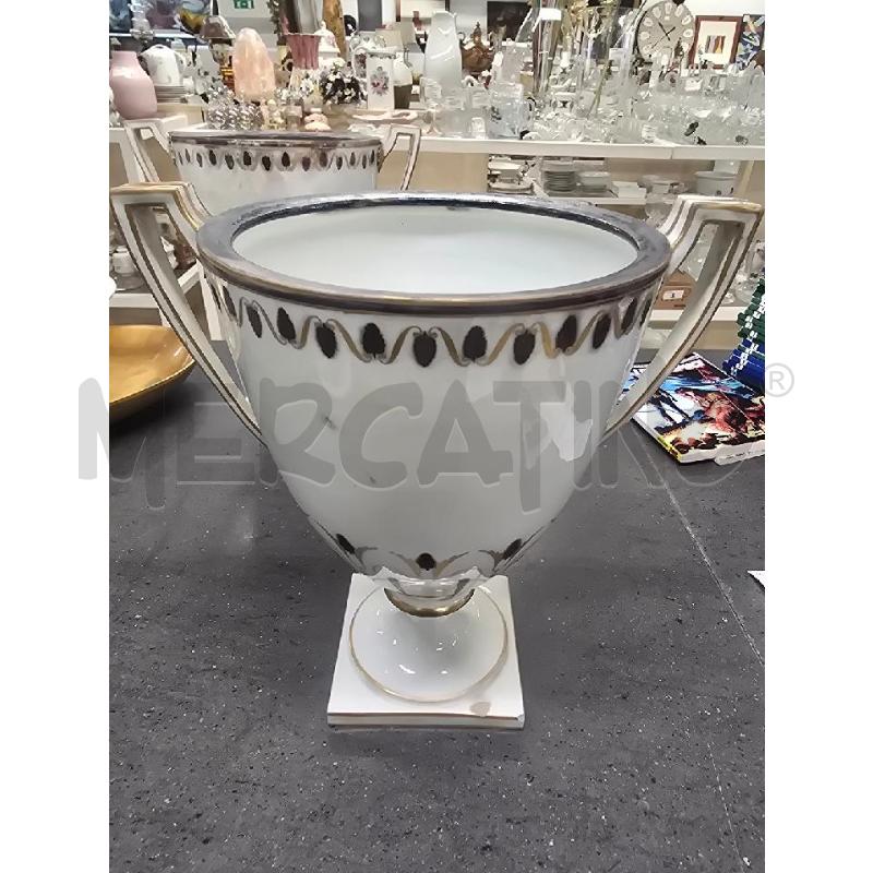 VASO 2 MANICI BASE QUADRATA BIANCO GRIGO DA RIV. | Mercatino dell'Usato Acerra 1