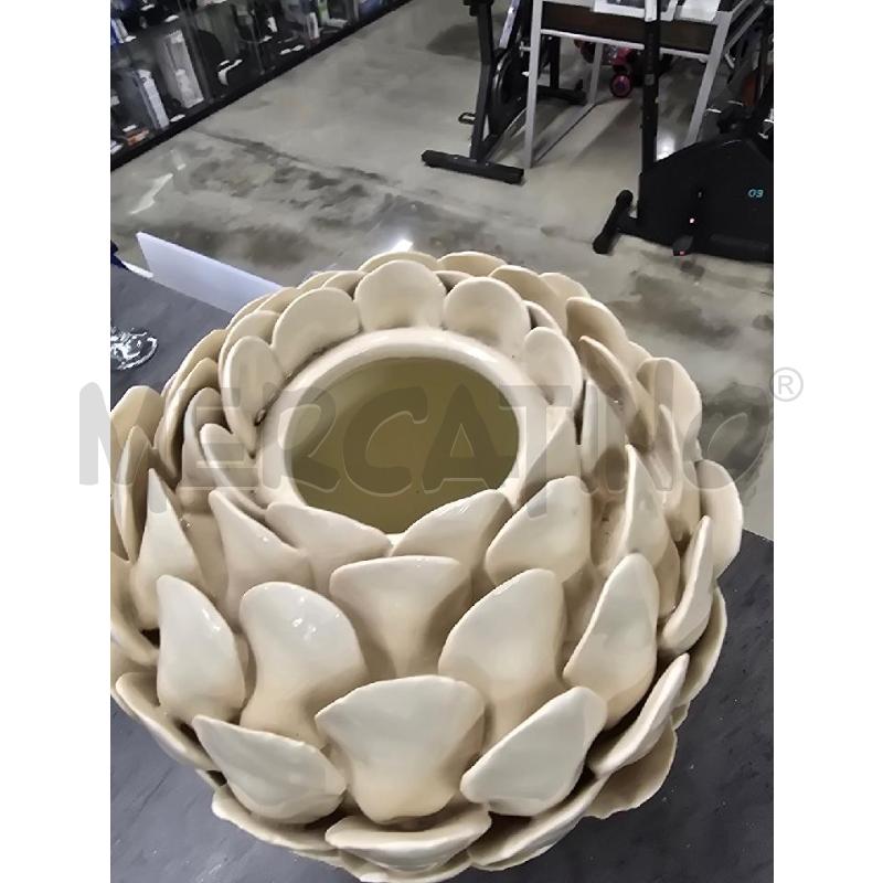 VASO BEIGE PUNTE | Mercatino dell'Usato Acerra 2