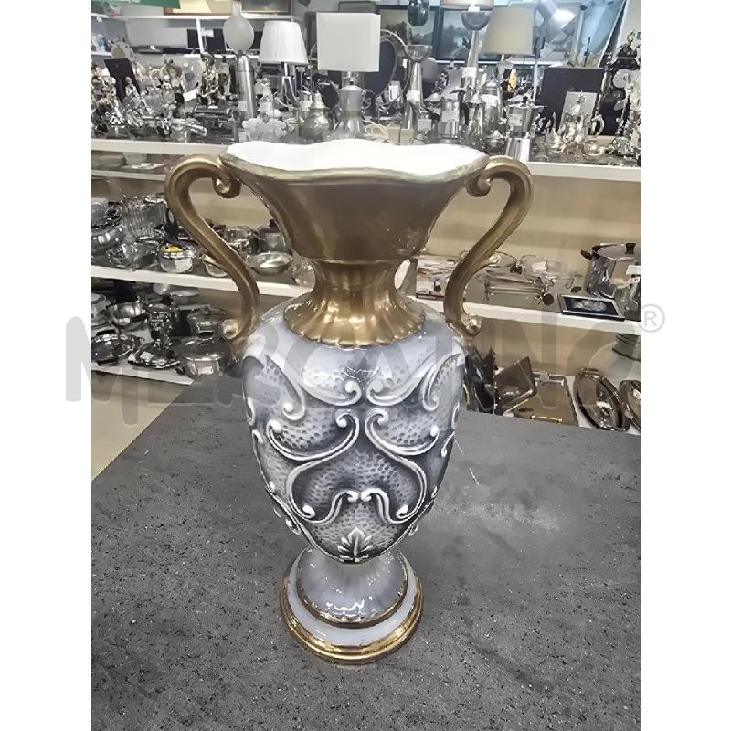 VASO CELESTE 2 MANICI DORATI FIGURA BAMBINI | Mercatino dell'Usato Acerra 2